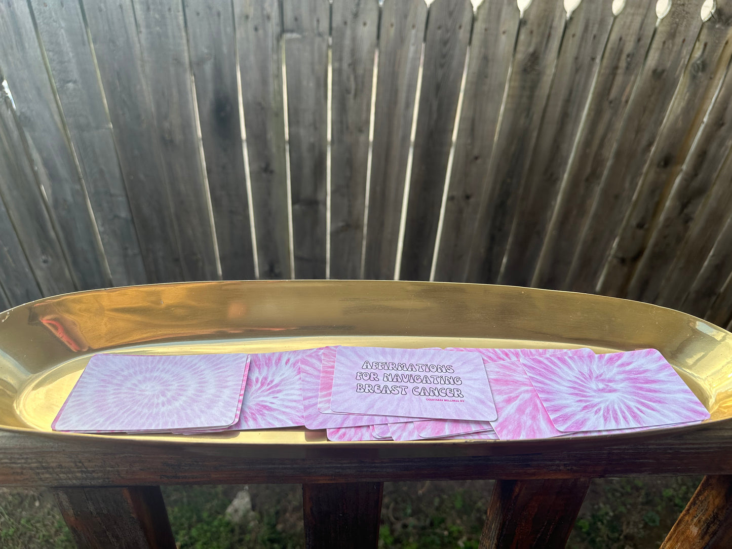 Healing Affirmation Cards for Breast Cancer Warriors | Strength, Hope & Resilience