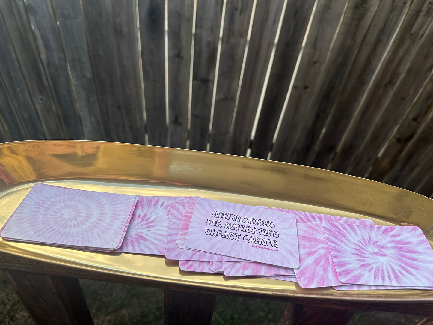 Healing Affirmation Cards for Breast Cancer Warriors | Strength, Hope & Resilience