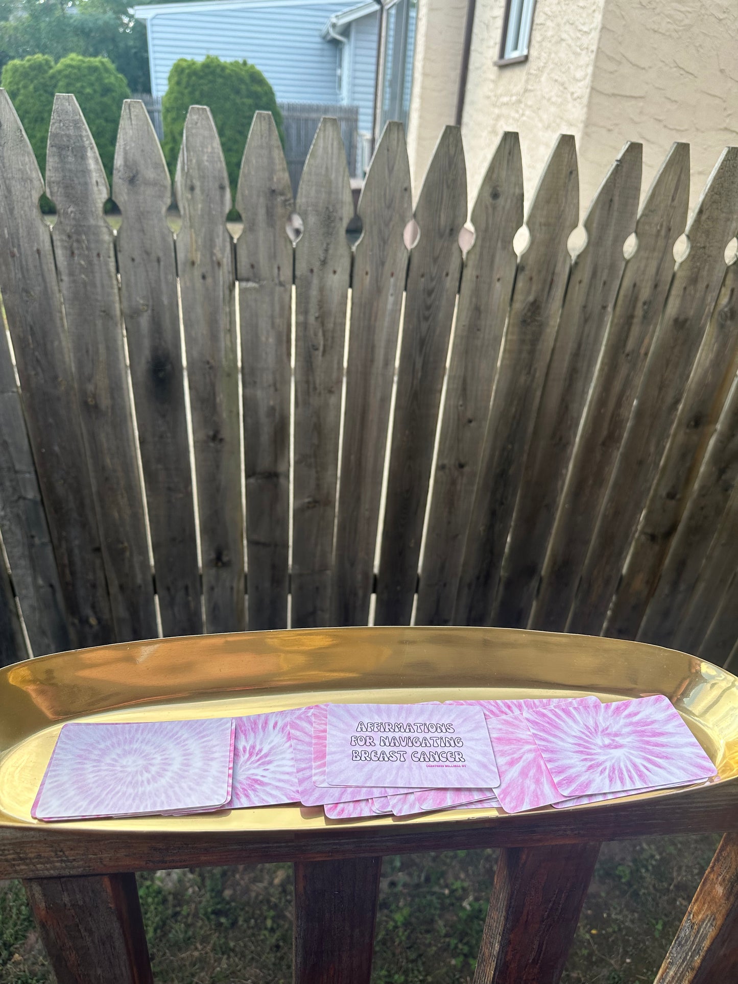 Healing Affirmation Cards for Breast Cancer Warriors | Strength, Hope & Resilience