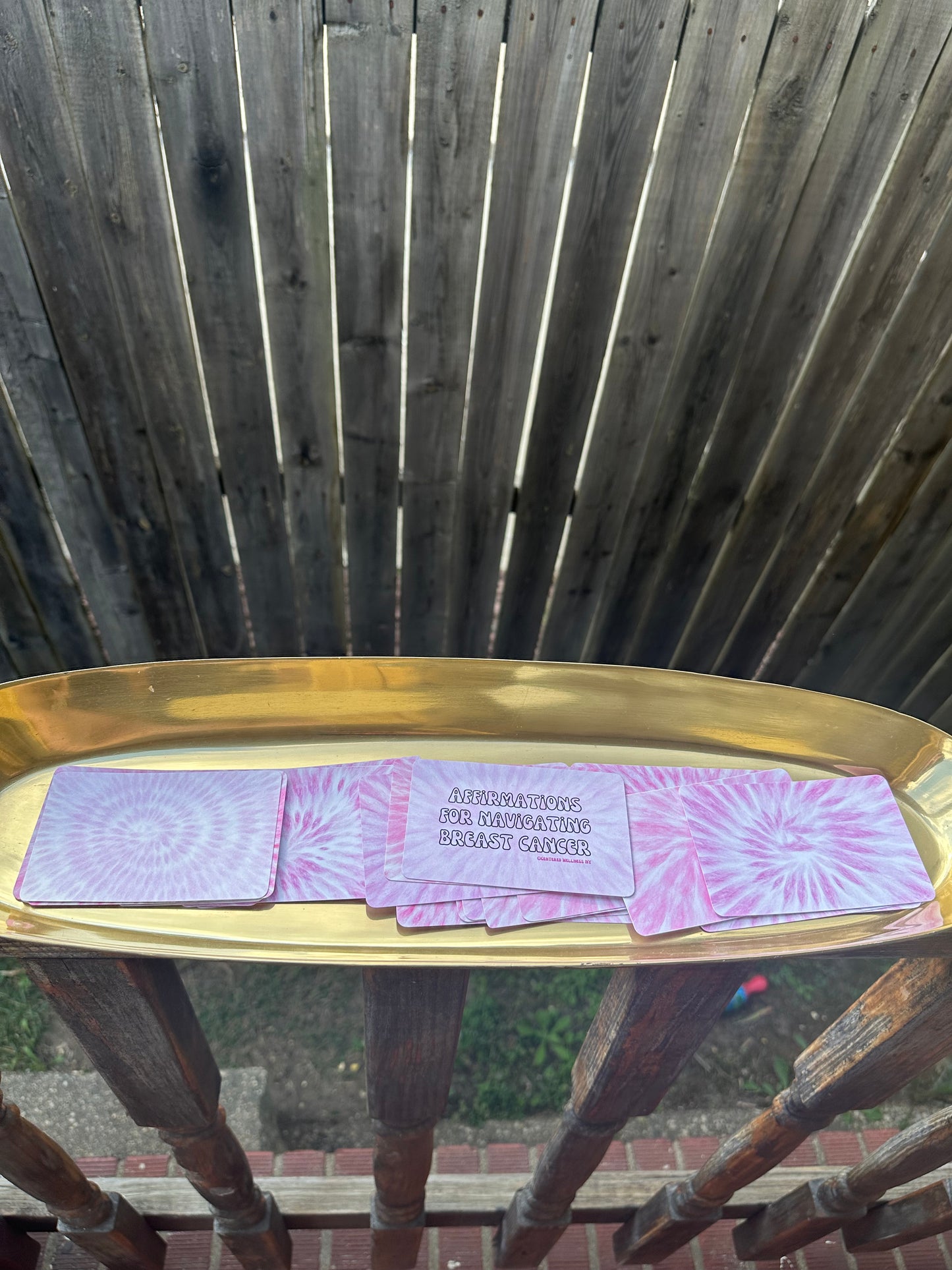 Healing Affirmation Cards for Breast Cancer Warriors | Strength, Hope & Resilience