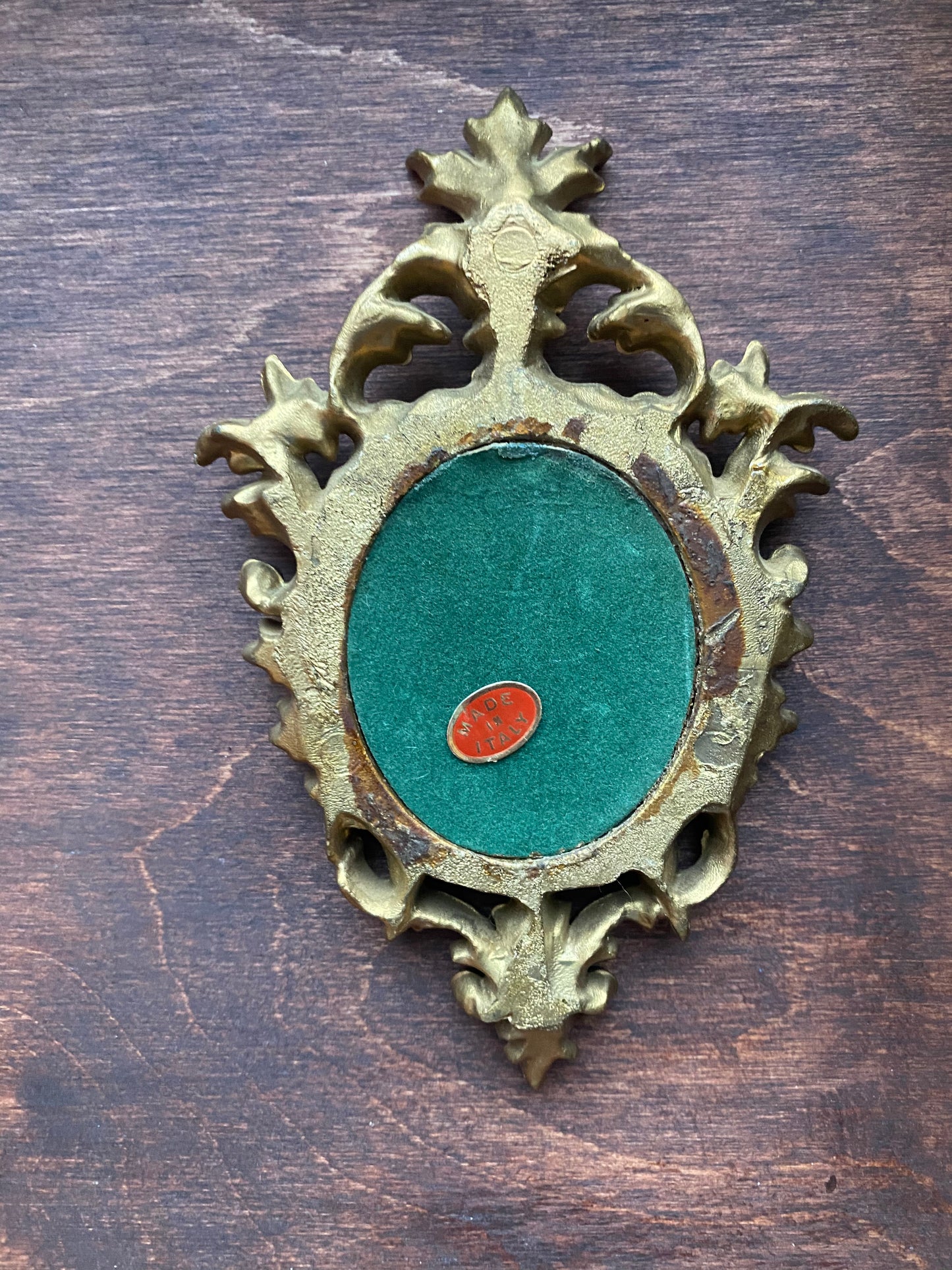 Upcycled Vintage Italian Artwork in Frames into Jewelry Tray and Trivets