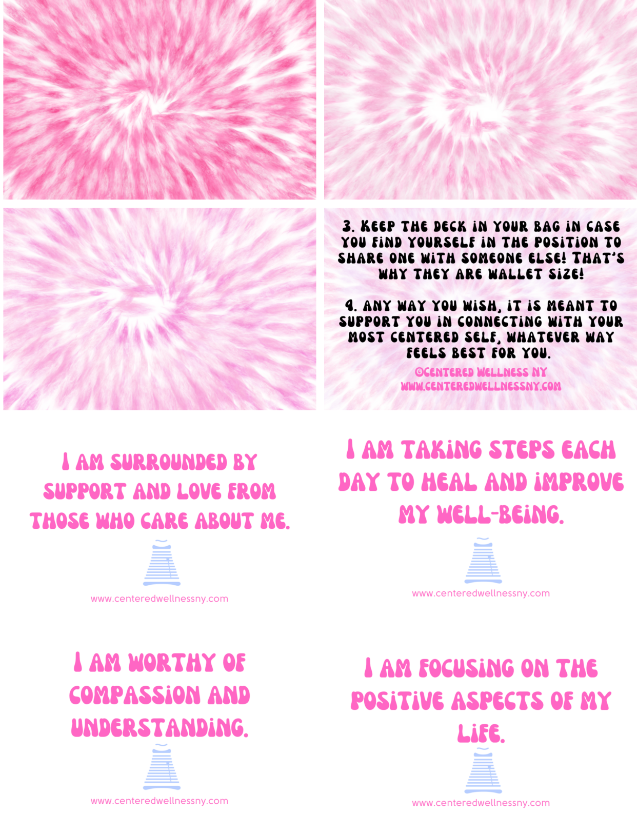 Healing Affirmation Cards for Breast Cancer Warriors | Strength, Hope & Resilience